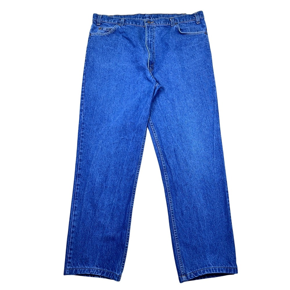 VTG Levi's 540 Orange Tab Jeans Mens Sz 42 Fits 40" Straight Fit Blue USA 1989
